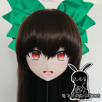 (RB390)Customize Full Head Quality Handmade Female/Girl Resin Japanese Anime Cartoon Character Kig Cosplay Kigurumi Mask (RB390)Customize Full Head Quality Handmade Female/Girl Resin Japanese Anime Cartoon Character Kig Cosplay Kigurumi Mask